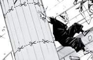 Itadori awakening the King of Curses' Shrine cursed technique (Image via Shueisha)